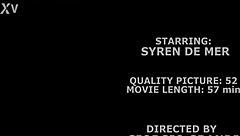 Syren De Mer faces Mike and Dilan Brown in intense group session with deep actions and swallows