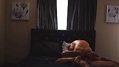 What happens when a sensual blonde couple dives into passionate rough sex with dirty talk and hard orgasms?