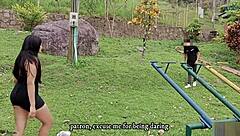 Outdoor adventure unfolds as horny couple enjoys intense hardcore session during their scenic walk complete story