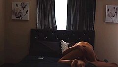 What happens when a sensual blonde couple dives into passionate rough sex with dirty talk and hard orgasms?