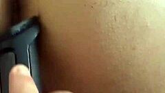 Shaved Pussy And Big Ass Contrast With Her Decision To Go Completely Hairless Now