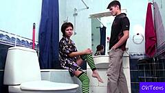 Alla And Navon College Roommate Bathroom Shower Encounter