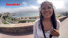 Isn't it thrilling to record myself riding his cock hard outdoors until he creampies my pussy?