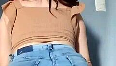 Sexy Latina Big Ass Twerking In Tight Lingerie Contrasts With Subtle Tease