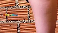 subtle hints of a young colombian latina getting intimate with her neighbor at a party