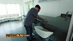 Lily jordan gives pov blowjob then fucks in missionary and doggystyle