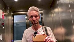 Young Tiny 18+ Italian Teen Deepthroats Huge Cock and Swallows Cum in Hotel Room