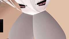 Intense virtual encounter with eager adult fan leads to multiple climaxes inside