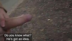 hey, check out this public agent banging a sexy teacher with perfect body outdoors to full satisfaction