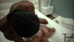 Big titty slut takes massive bbc deep with intense choking and gagging action