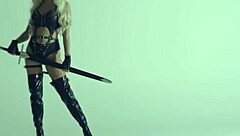 Cute Petite Blonde Teen Model Elsa Jean Strips Naked. Teasing Lingerie Undressing In Softcore Solo Play