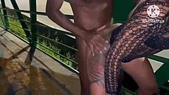 Wife Fucks Two Guys On Via Dutra Catwalk?