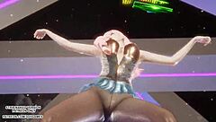 What if Seraphine dances sexy in League of Legends hentai style?