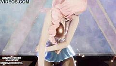 What if Seraphine dances sexy in League of Legends hentai style?