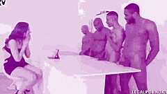 Dahlia sky enjoys solo fun with her tits and pussy exposed.