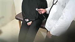 i watched doctor checking hijab lady's chest in hospital