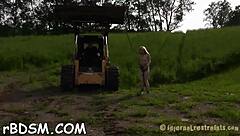 Punishing Naked Playgirl With Intense BDSM Drawings And Rough Fuck