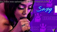 In the midnight hours, Ezzy Exotic brings curvy Latina vibes with intense doggystyle action.