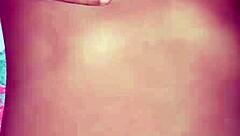 deshi bhabi playing with her boobs and squirting in homemade anal fun!