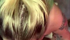 She delivered a sloppy deep deepthroat that made her squirt wildly in this homemade amateur encounter.