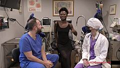 Hey neighbor, ready for my first gyno exam with anal fingering and gaping?