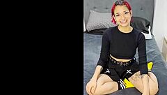 I love how Emily the goth alt Latina teen 18+ stars in her first video