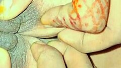 deshi bhabi playing with her boobs and squirting in homemade anal fun!