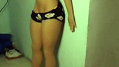 Suggestive Curvy Latina Submits To Intense Homemade Fetish Desires At Night