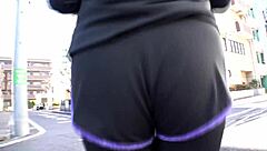 Neighbor's Jobless Man Thrusts Huge Cock Into Jogging Wife's Tight Pussy For Cheating Creampie