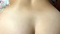 sexy big ass brunette milf gets interracial action in homemade video