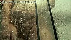 Let me shoot this steamy load in the shower.