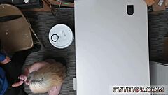 Who knew police gangbang could hit so hard for petite teen first time