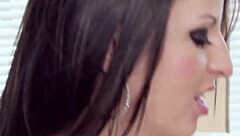 Hot Lesbians Alyssa Reece and Friend Dive into Pussy Licking with Toys