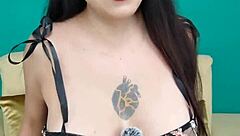 Sexy Latina Calia Qadehs Boldly Shows Lingerie With Tits Out In Fetish Display For Ultimate Tease