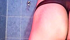 Conversational chat about modeling my new satin thong in fun ways