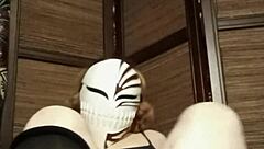 i wear pantyhose with small natural tits in homemade solo lingerie