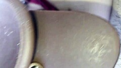 swollen hairy pussy gets pumped hard with big cock leading to female ejaculation squirting and dripping creampie in homemade outdoor amateur action with clothes ripped