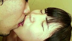 Japanese amateur gets intense blowjob action with shaved asian details in wild session