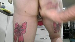 Kiwi milf submissive bitch contrasts hard fucking with drinking her own piss and anal juice in trailer part 2