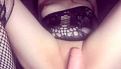 Bold Solo Girl Rides Thick Dildo with Moans and Wet Pussy Action