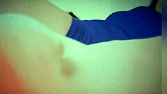 Young woman with narrow pussy feels intense desire for older man to penetrate until creampie