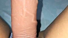 Blonde Latina Milf Using Dildo Toy for Solo Masturbation in Amateur Video