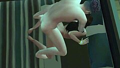 i feel so intense as mac fucks this flat body prostitute in doggystyle anal orgasm