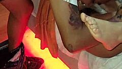 I provoke rich squirt from wife with natural tits!