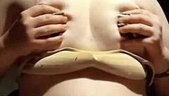 Titty Play With Tiny Woman In Homemade Lingerie Pov