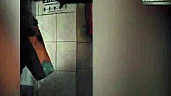 madura milf with curly hair gets caught in warehouse and agrees to outdoor anal to pay off her debts