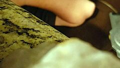 i give bbw big tits blowjob cum swallow on hidden cam