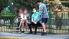 sexy elegant latina gets fucked hard after being tricked