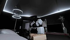 Fucking With My Busty Goth Friend In Roblox With Riding Big Ass Cowgirl And Doggystyle Bent Over