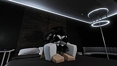 Fucking With My Busty Goth Friend In Roblox With Riding Big Ass Cowgirl And Doggystyle Bent Over